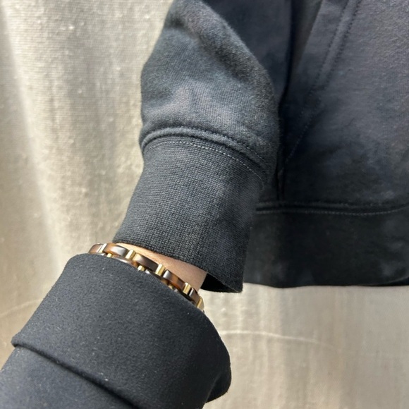 Vans/ MWT/  "Off the Wall" tie-dye hoodie/ size M/ blk n grey - Picture 6 of 13